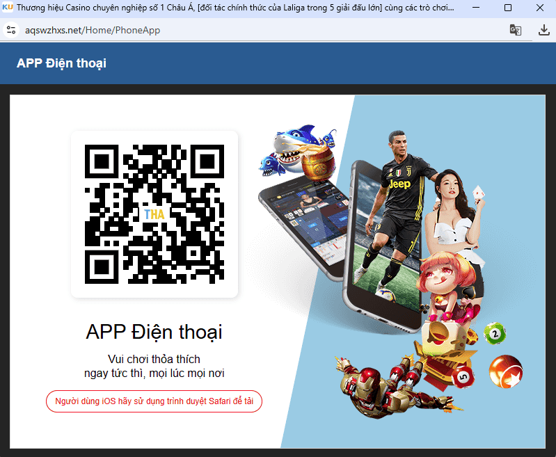 Cách tải ứng dụng Thabet với phiên bản mới nhất