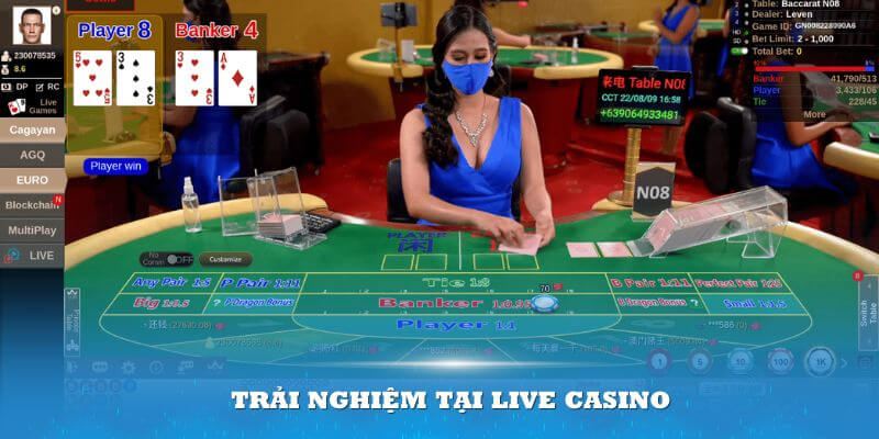 Các mẹo chinh phục live casino Thabet